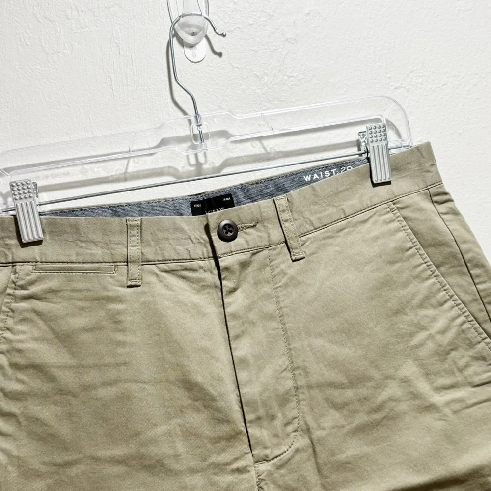 J CREW Men's Khaki Beige Stretch Chino 9